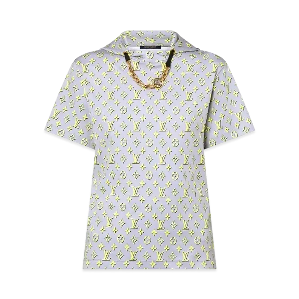 Louis Vuitton 3D Monogram Hooded T-Shirt "Gris"