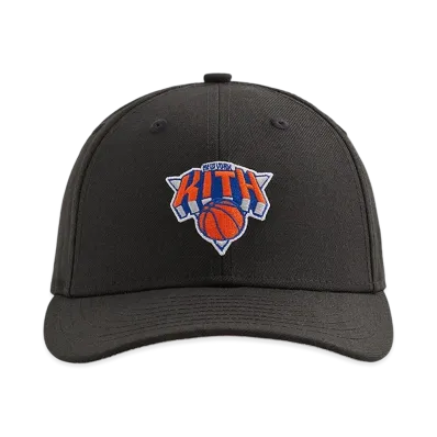Kith x New Era for the New York Knicks Logo 59FIFTY Low Profile Fitted Cap "Black"