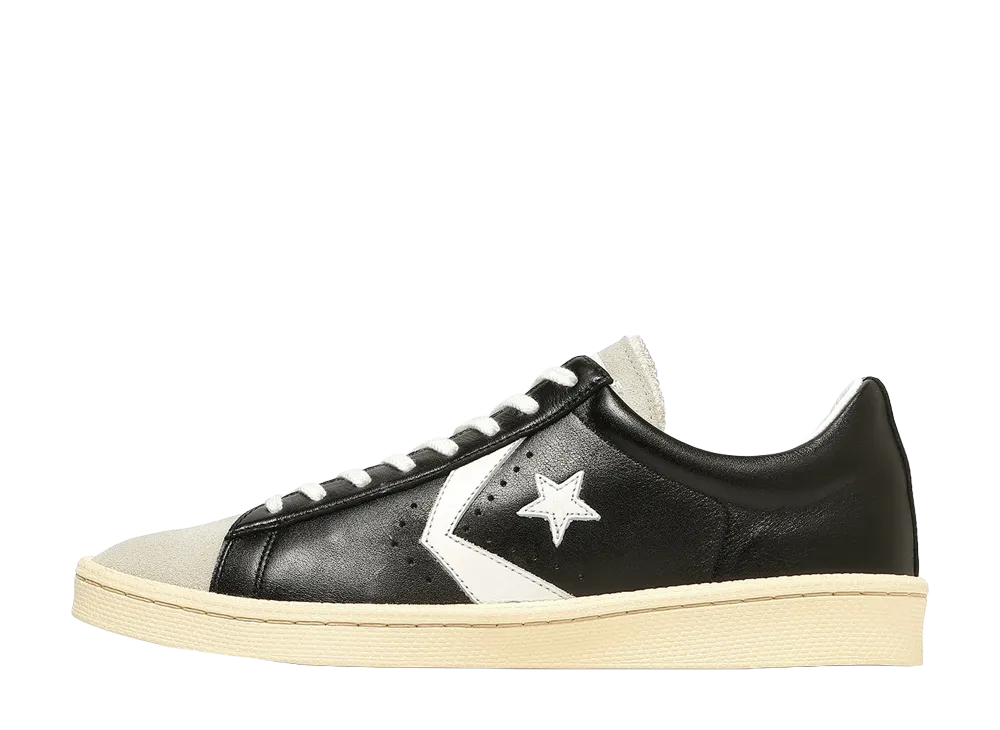 コンバース プロ レザー J VTG OX 50th アニバーサーリー "ブラック/グレー"