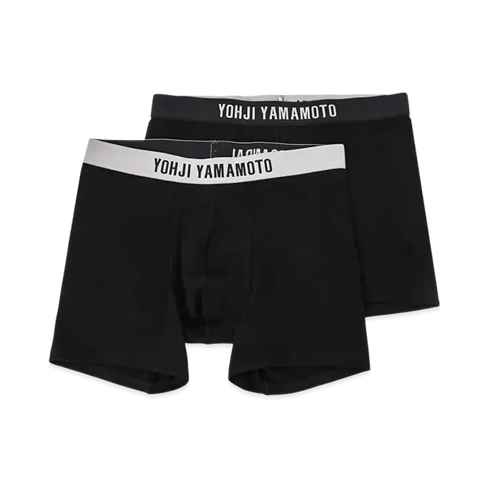 Yohji Yamamoto POUR HOMME YY 2Pack Boxer Briefs "Black"