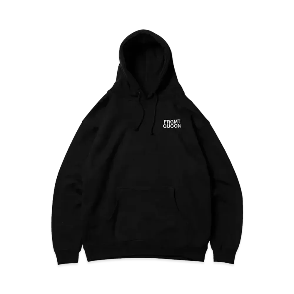 FRAGMENT x Qucon HOODIE "Black"
