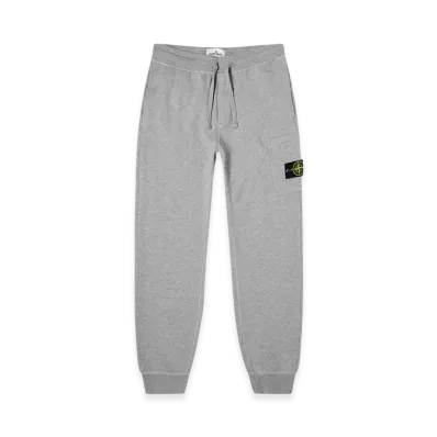 Stone Island 64551 Cotton Fleece Cargo Pants - 21SS "Melange Grey"