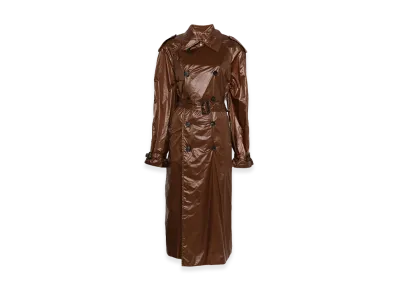 Saint Laurent Women's Rainwear "Bordeaux"
