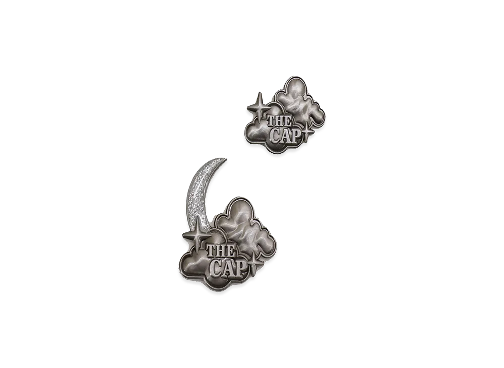 NEW ERA x THE CAP Pins Luna Cloud "Gray"