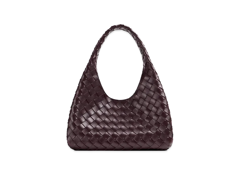 Bottega Veneta Small Campana "Dark Barolo"
