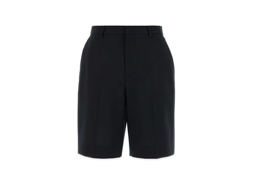GUCCI Women's Wool Shorts "Blue"