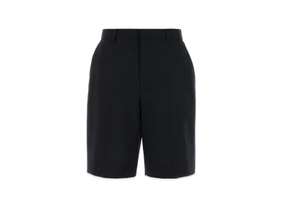 GUCCI Women's Wool Shorts "Blue"