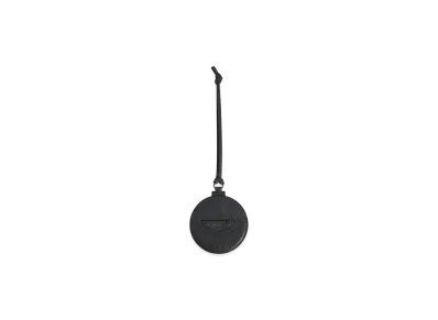 BALENCIAGA Le City Round Mirror Charm "Black"