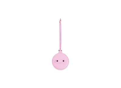 BALENCIAGA Le City Round Mirror Charm "Bubbly Pink"