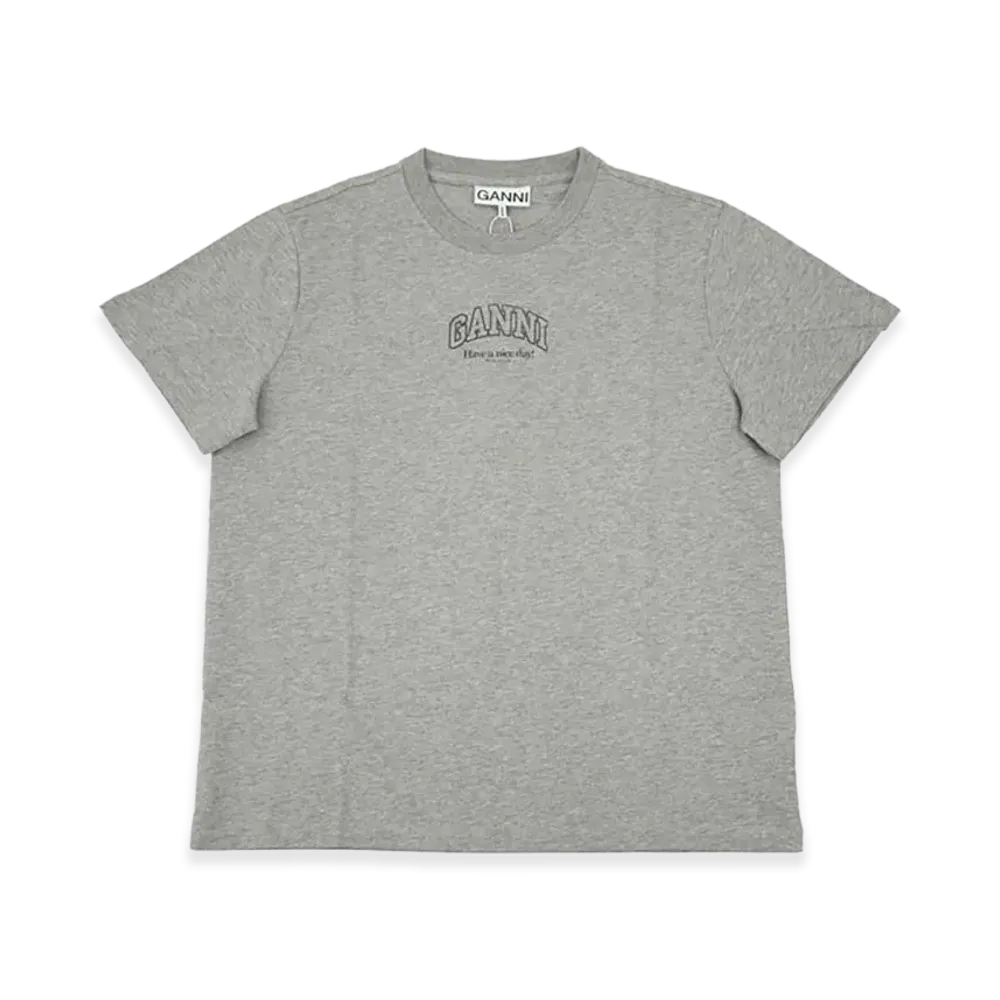 GANNI Women's Essential T-Shirt "Grey"