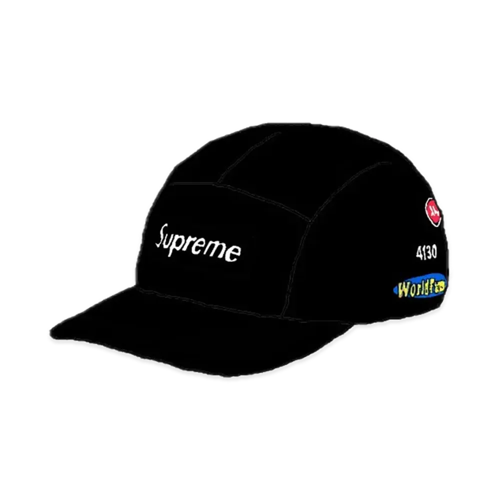Supreme Trail Camp Cap "Black"