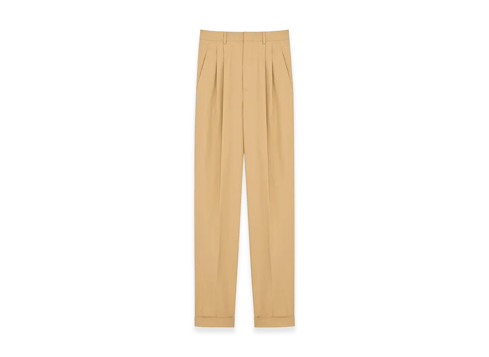 Saint Laurent Trousers "Beige"