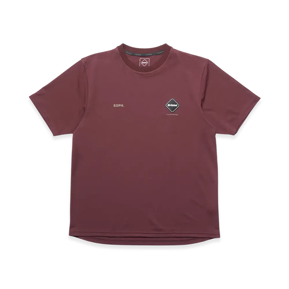 F.C.Real Bristol S/S Athletic Top "Burgundy"