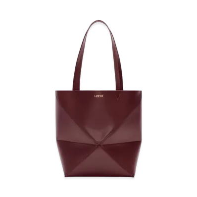 LOEWE Puzzle Fold Tote "Sand"