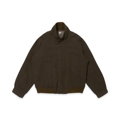 T.T Taiga Takahashi LOT.317 Stand-Up Collar Jacket "Brown"