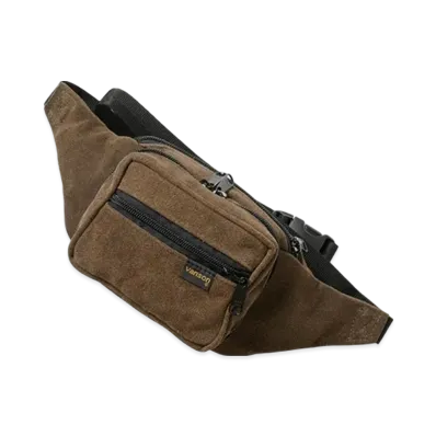 VANSON Waist Bag "Brown Suede"
