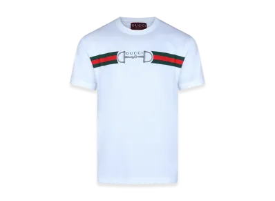 GUCCI 'Nastro Web' T-Shirt "White"