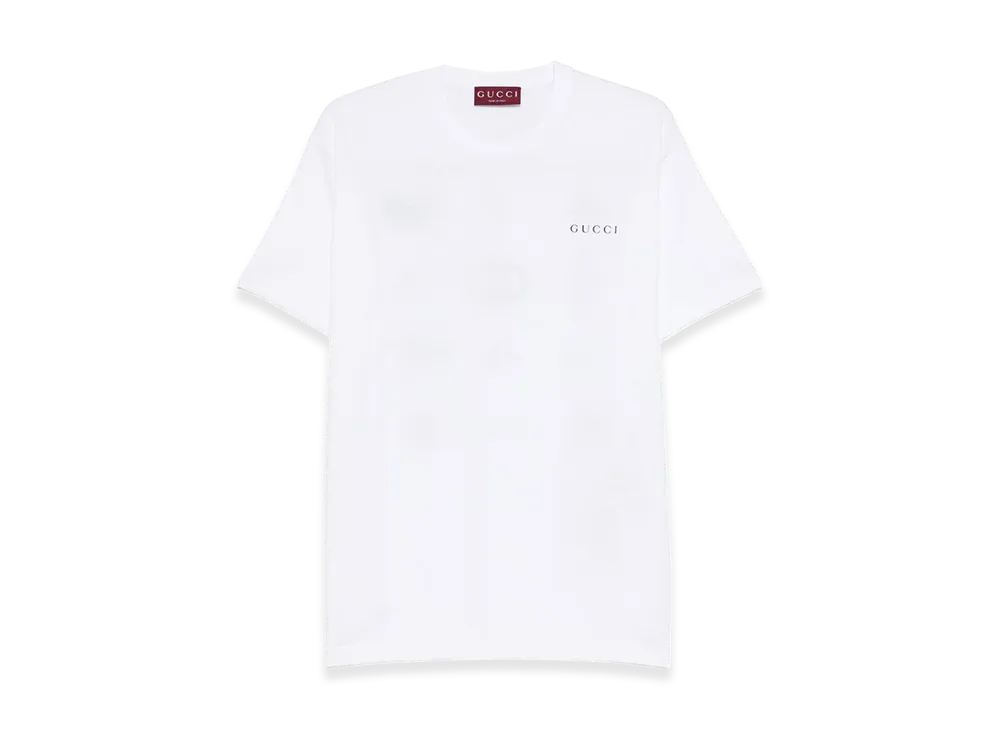 GUCCI Cotton Oversize T-Shirt "White"