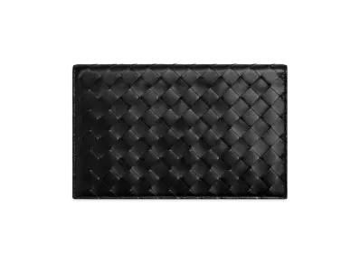 Bottega Veneta Intrecciato Check-in Organizer "Black"
