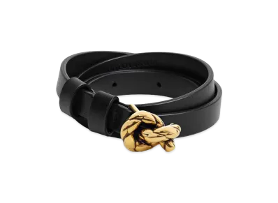 Bottega Veneta Knot Belt "Black"
