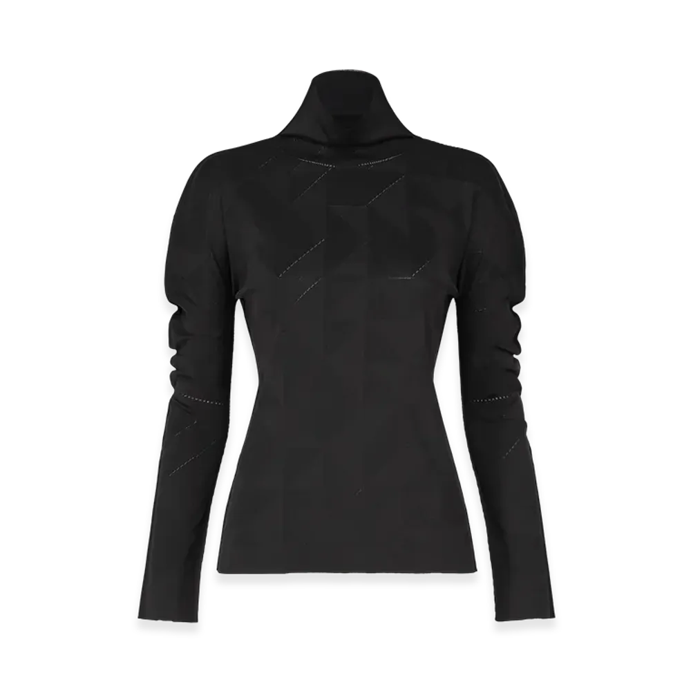 132 5. ISSEY MIYAKE Cut Knit "Black"