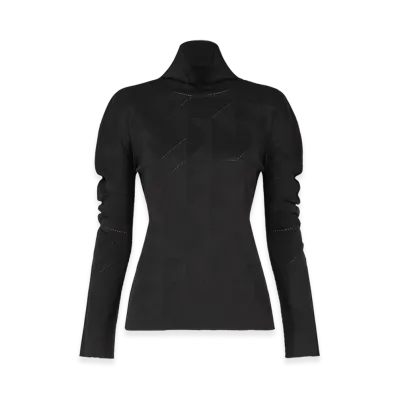 132 5. ISSEY MIYAKE Cut Knit "Black"