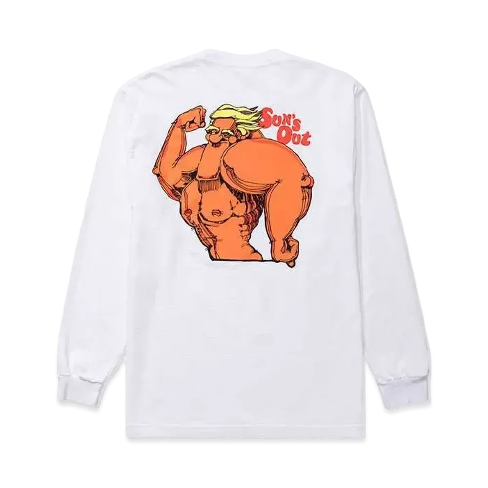 UNDEFEATED UACTP SUNS OUT L/S TEE - UA80013 "White"