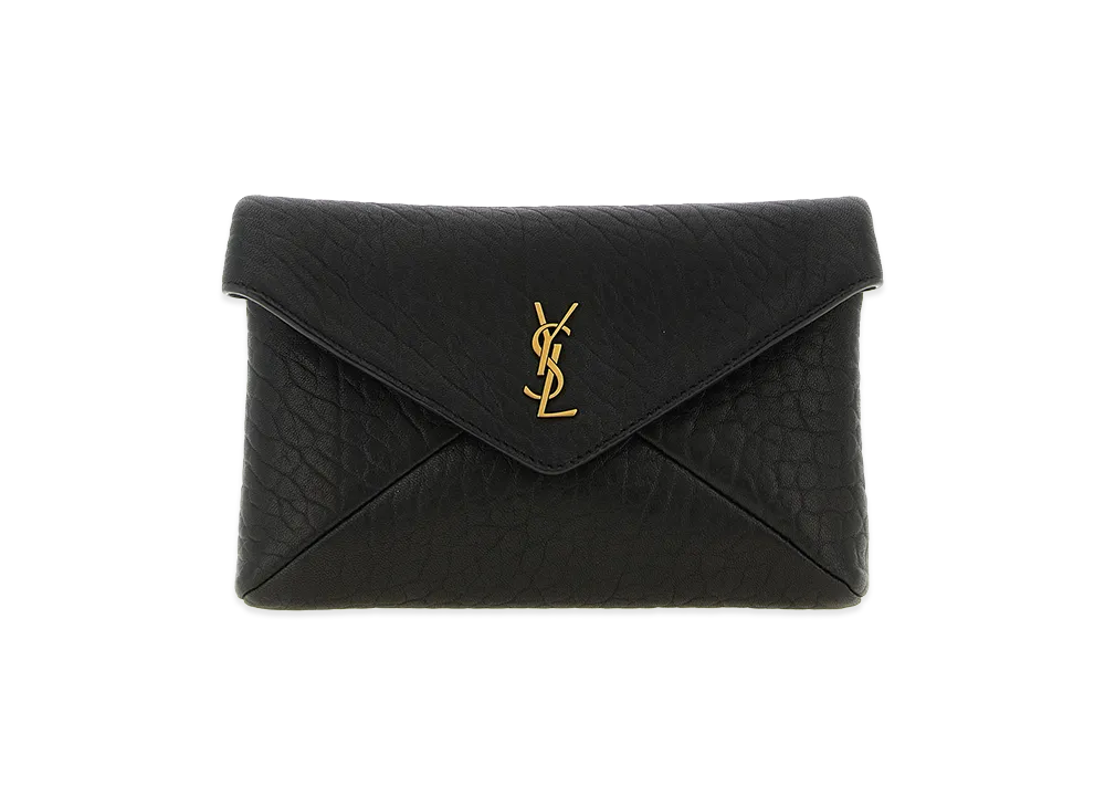 Saint Laurent Women's 'Envelope' Mini Crossbody Bag "Black"