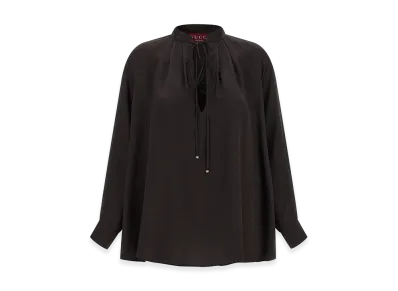 GUCCI Women's 'Morsetto' Shirt "Brown"