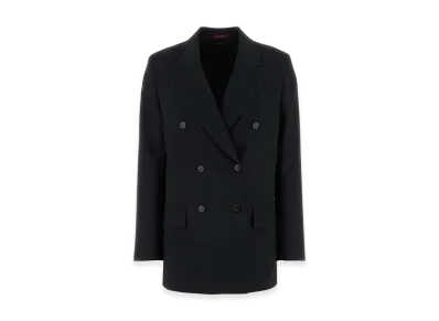 GUCCI Women's Wool Blazer "Blue"