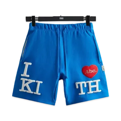 Kith x Advisory Board Crystals I Love Kith Short "Blue"