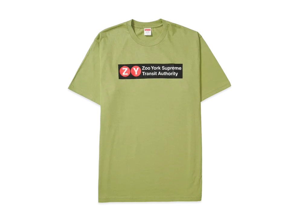 Supreme x Zoo York Transit Tee "Moss"