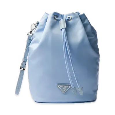 PRADA Re-Nylon Pouch "Light blue"