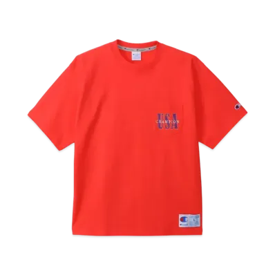 Champion Short Sleeve T-Shirt 25SS "Deep Pink"