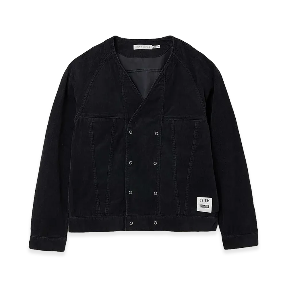 UNDERCOVER x nonnative Monk Blouson Cotton Cord Sulfur Dye "Black"