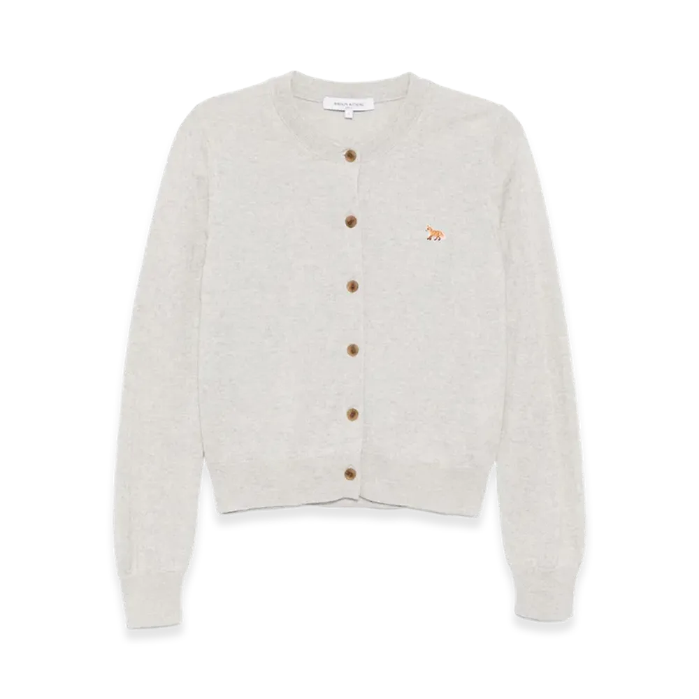 Maison Kitsune Women's Sweaters "Light Grey Melange"