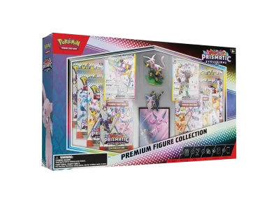 ポケモンカードゲーム(英語版) スカーレット&バイオレット「プリズマティックエボリューションズ プレミアム フィギュア コレクション」