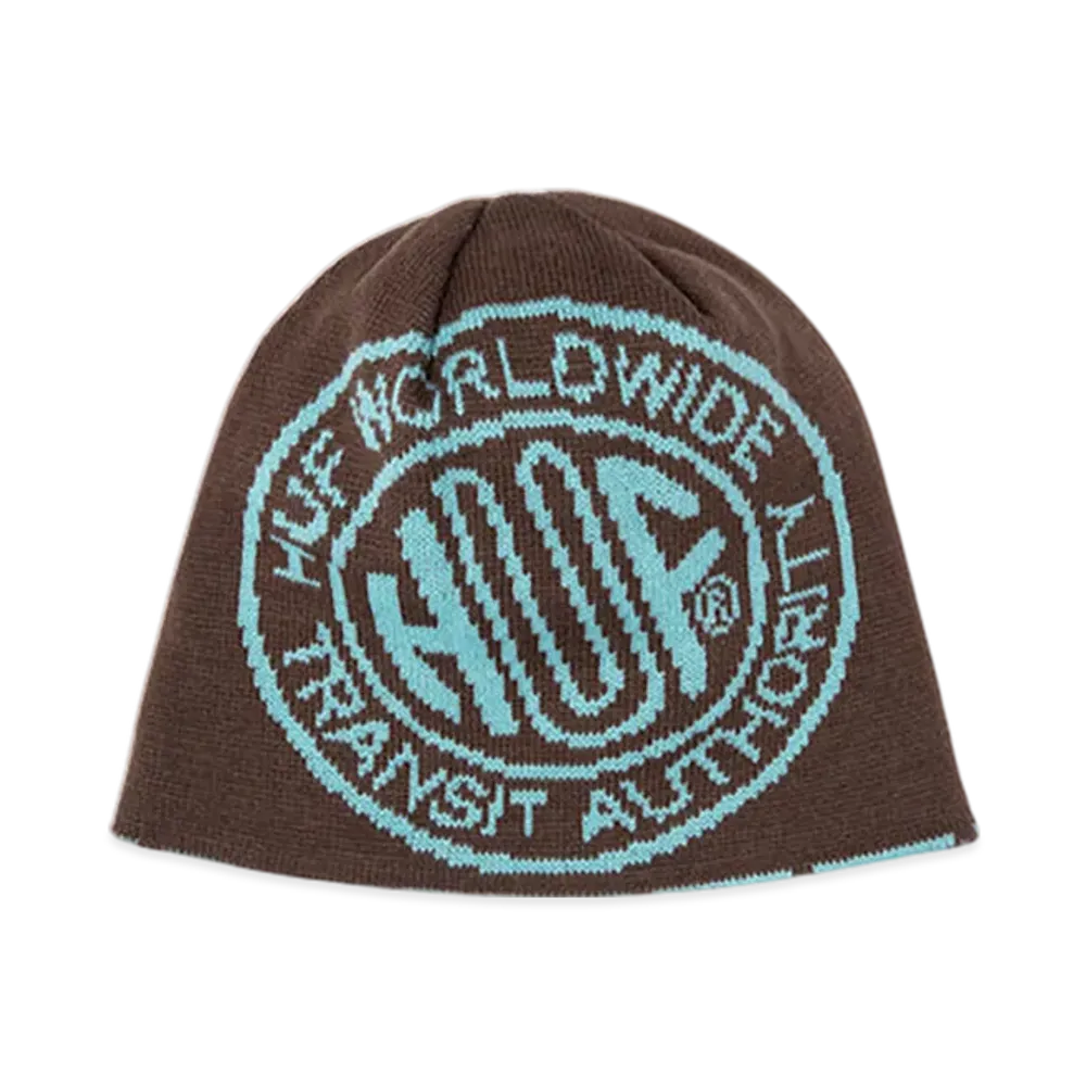 HUF Token Reversible Skull Beanie "Bison"