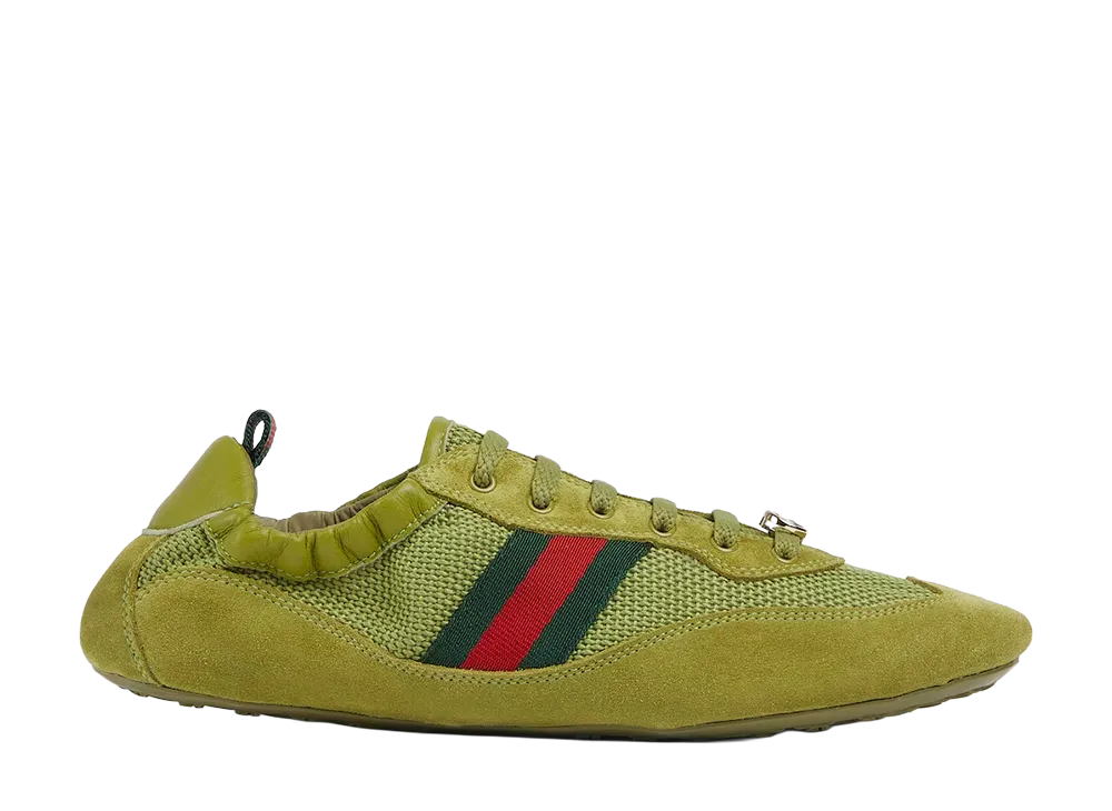 GUCCI Women's Shift Sneaker "Bright Green"