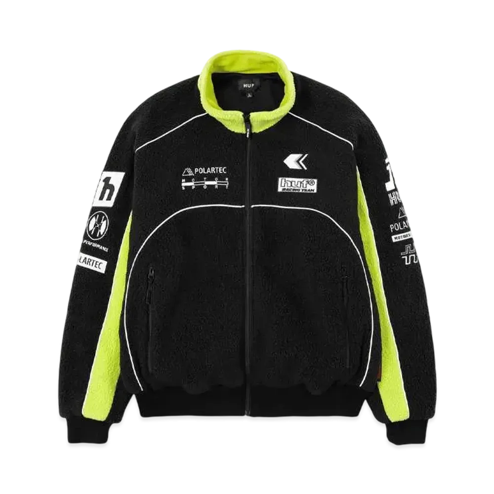 HUF Polartec Racing Fleece Jacket "Green"