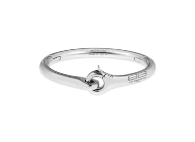 BALENCIAGA Saint-Germain Bangle "Silver"