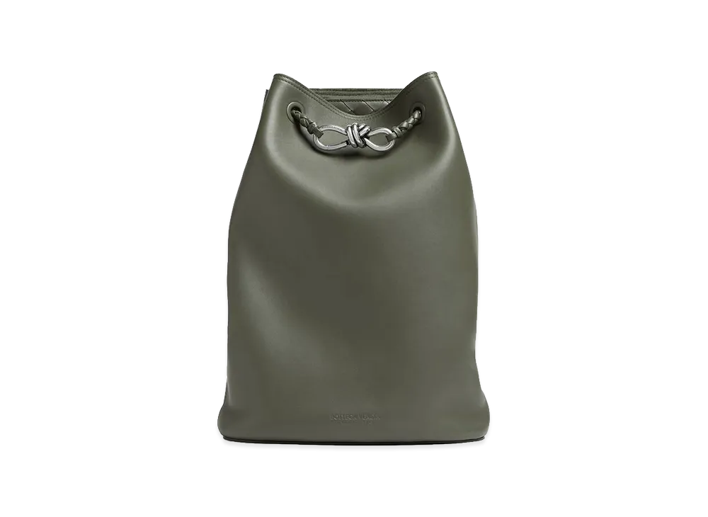 Bottega Veneta Andiamo Backpack "Pickle"