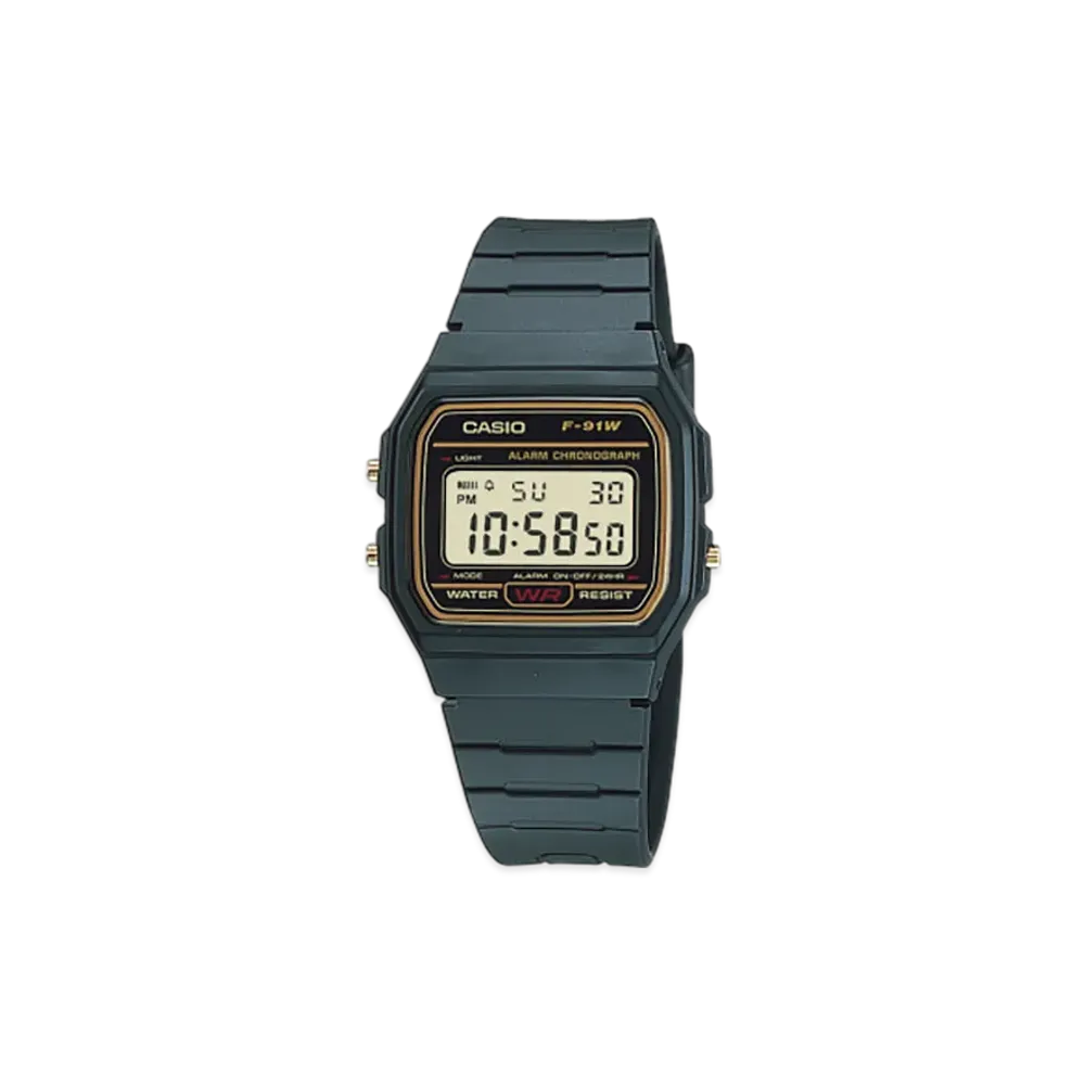 Casio Collection F-91WG-9QJH "Black"