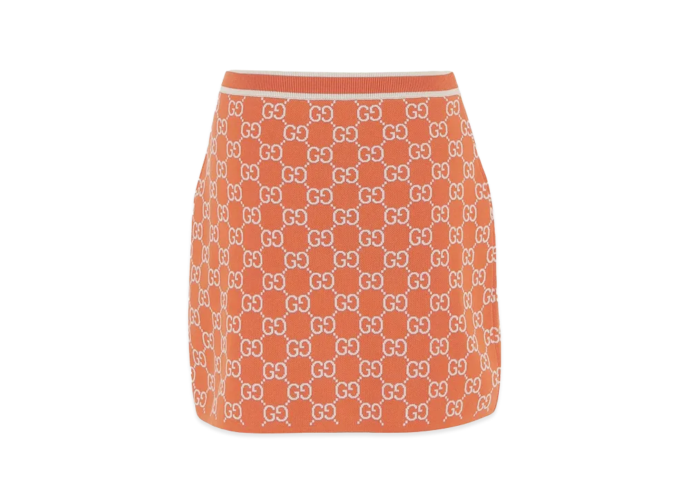 GUCCI Women's GG Jacquard Skirt "Printed"