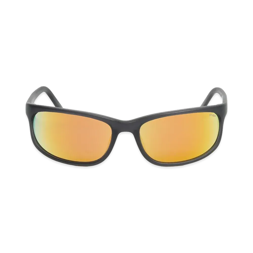 Stussy Julian Sunglasses "Frost Black/Polarized Black"