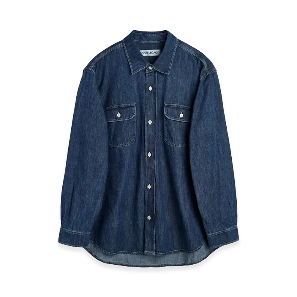 OUR LEGACY Country Shirt "Tasco Wash"
