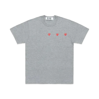 PLAY COMME des GARCONS AX-T337-051 "Top Gray"