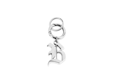 BALENCIAGA Melrose B Keyring "Antique Silver"