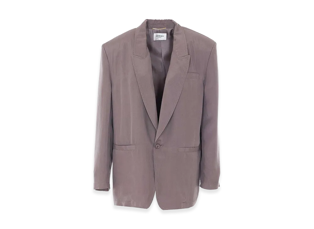 Saint Laurent Women's Jacket "Gray"