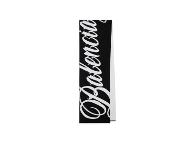 BALENCIAGA Big B Scarf "Black/White"